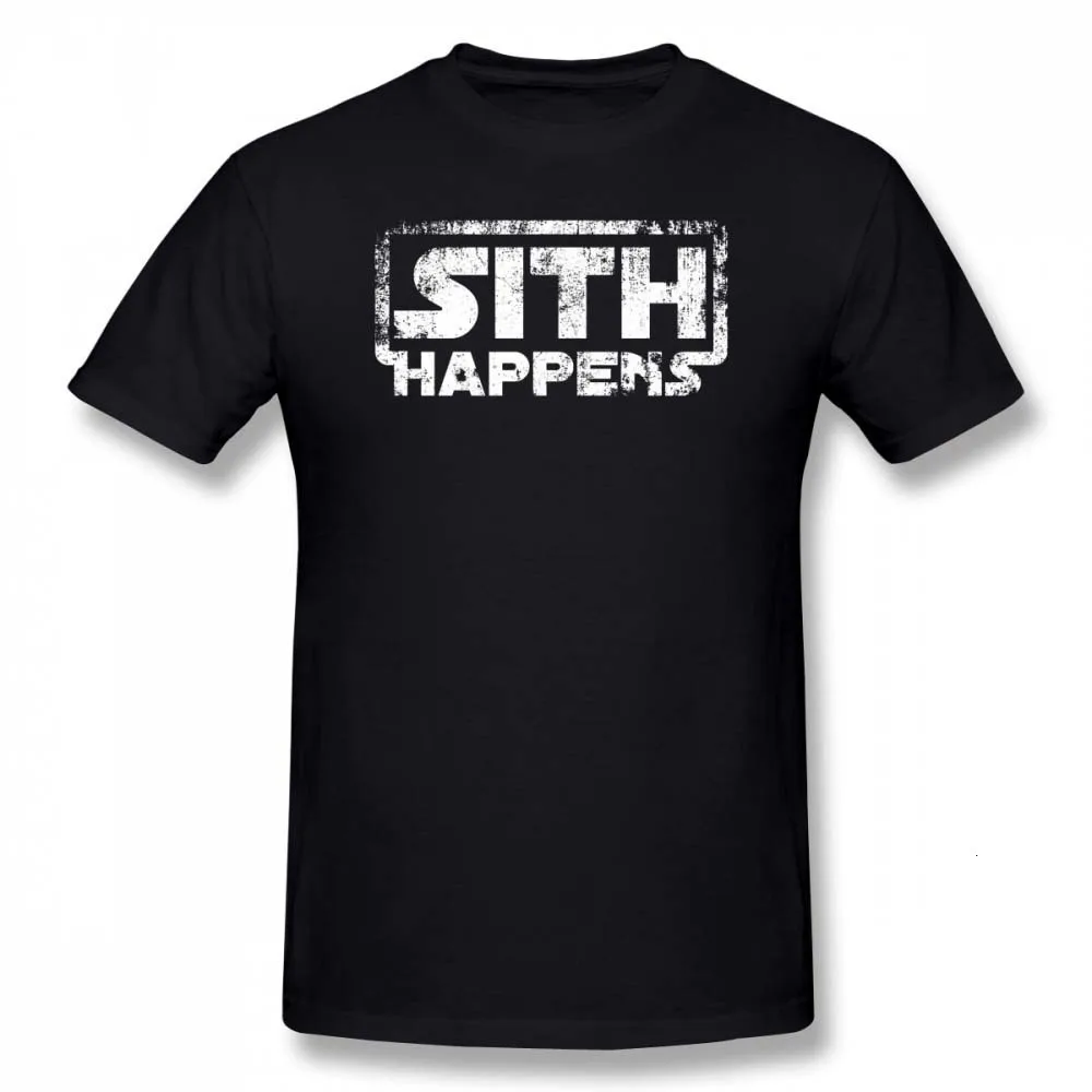 

Midnite Star Freak Tee Shirt Sith Happens T-Shirt Men Letter Print Graphic Basic T Shirt Male 5XL 6XL Casual T Shirts