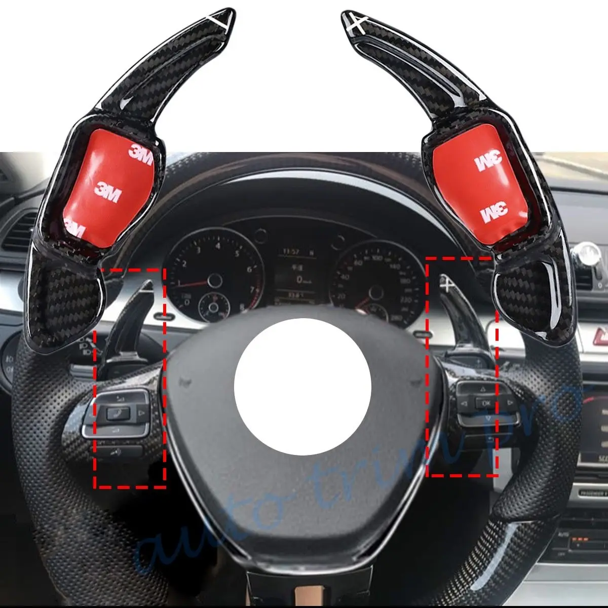 Автомобильный переключатель передач на руль DSG подходит для Volkswagen Golf6 Tiguan Passat Polo