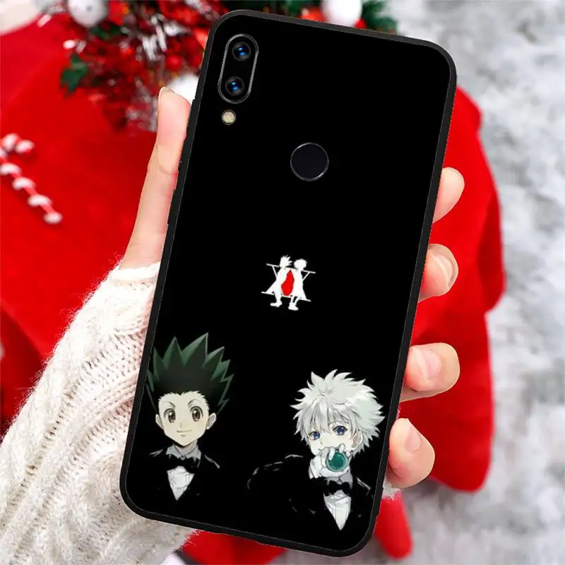 

Killua Zaoldyeck hunter x hunter Phone Cases For Xiaomi Redmi note 7 8 9 t k30 max3 9 s 10 pro lite