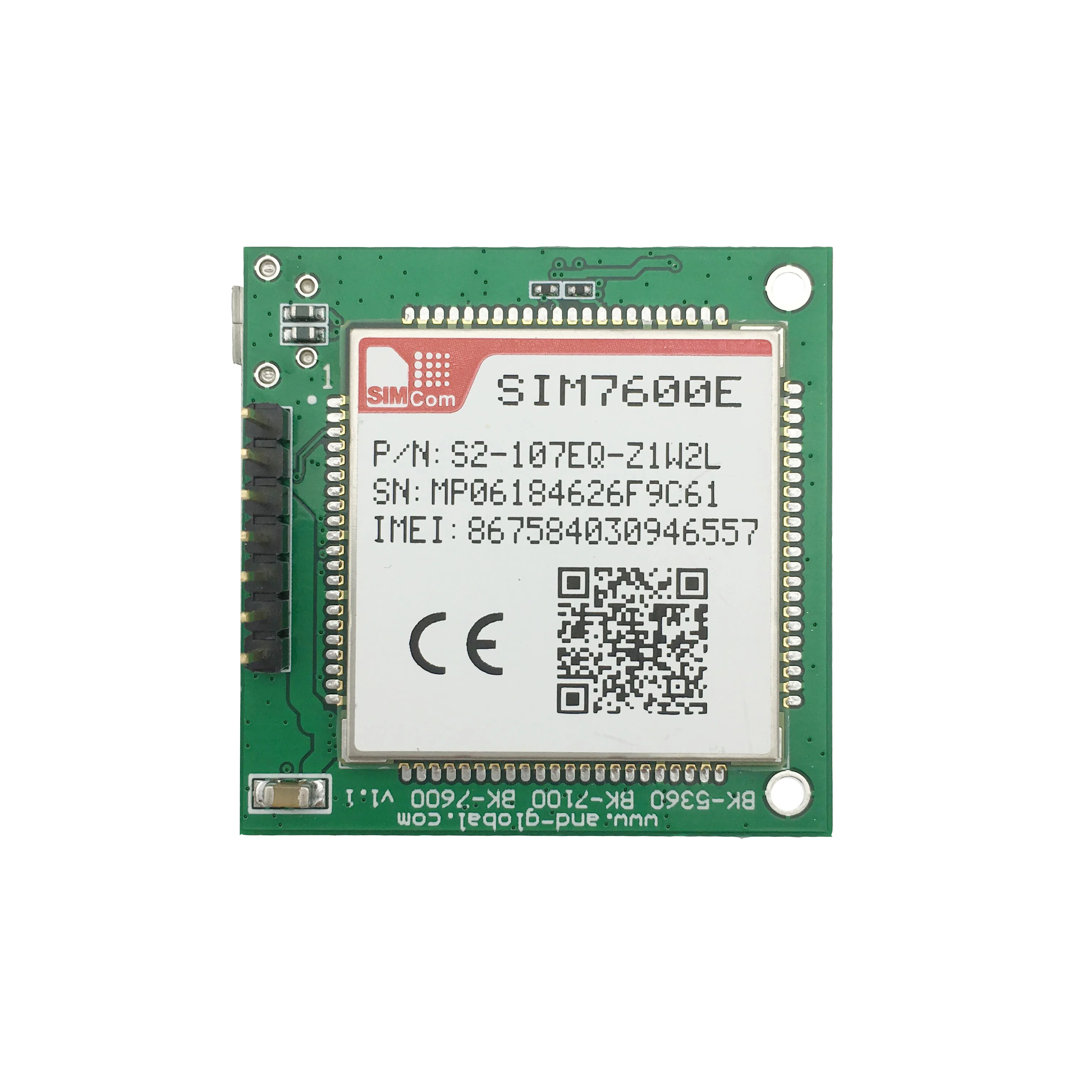SIMCOM SIM7600E коммутационная плата 4 аппарат не привязан к оператору сотовой связи cat1