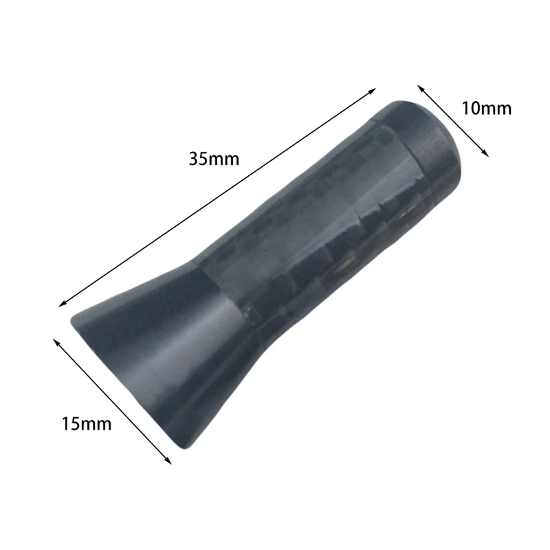 Universal Car Radio Antenna 3.5CM Auto FM Short Roof Aerial Carbon Fiber External Aerials Decoration Accessories | Автомобили и