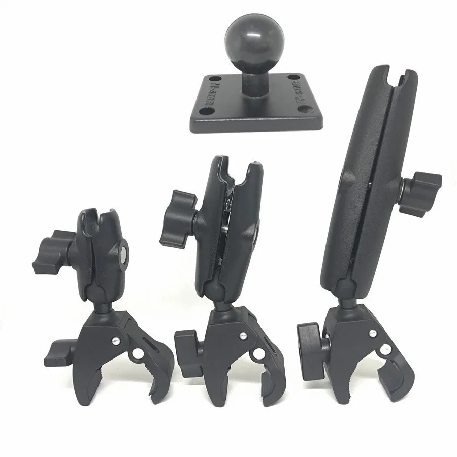 

Tough-Claw Mount with Double Socket Arm and Round AMPS Base Adapter for 1 Inch Mount Gadgets Extension Arm