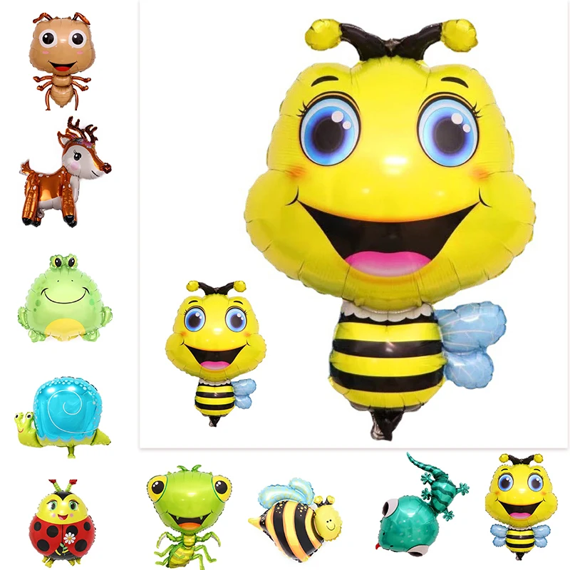 

Фотофольгированный Шмель, муравей, воздушный шар, украшение для детского дня рождения, детские игрушки, подарок, воздушный шар