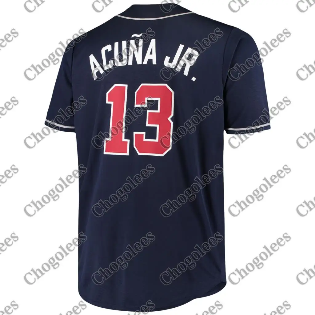 

Baseball Jersey Ronald Acuna Jr. Atlanta Big & Tall Player Alternate Jersey - Navy