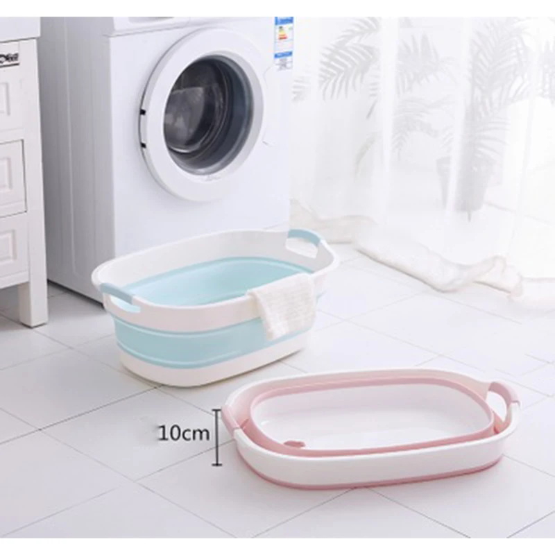 Нескользящая портативная складная детская ванночка для домашних животных