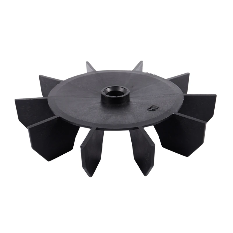Replacement 0.5" Inner Bore 10 Impeller Air Compressor Motor Fan Blade Black | Бытовая техника