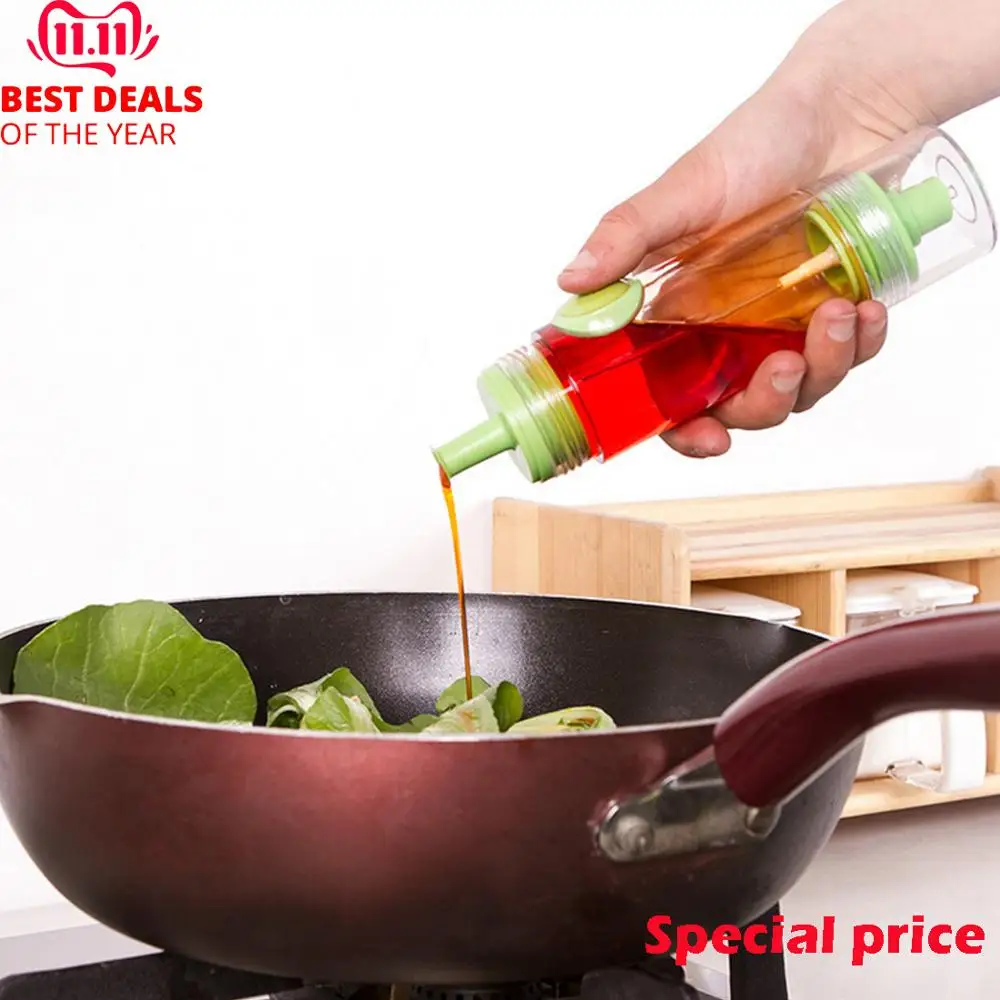 2 в 1 креативная бутылка для масла распылитель оливкового соевого соуса уксуса