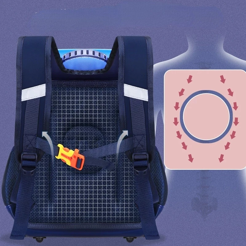 Children Trolley School Bag Backpack Wheeled School Bag For Kids Grils Boys Wheel Schoolbag Student Backpacks Luggage Bags