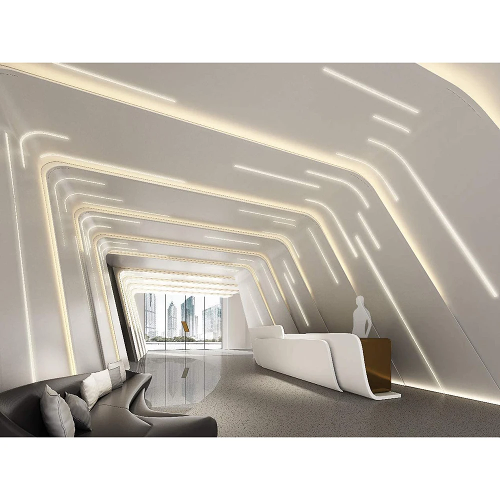 0 5 м светодиодный алюминиевый профиль супер тонкий встраиваемый без фланца с