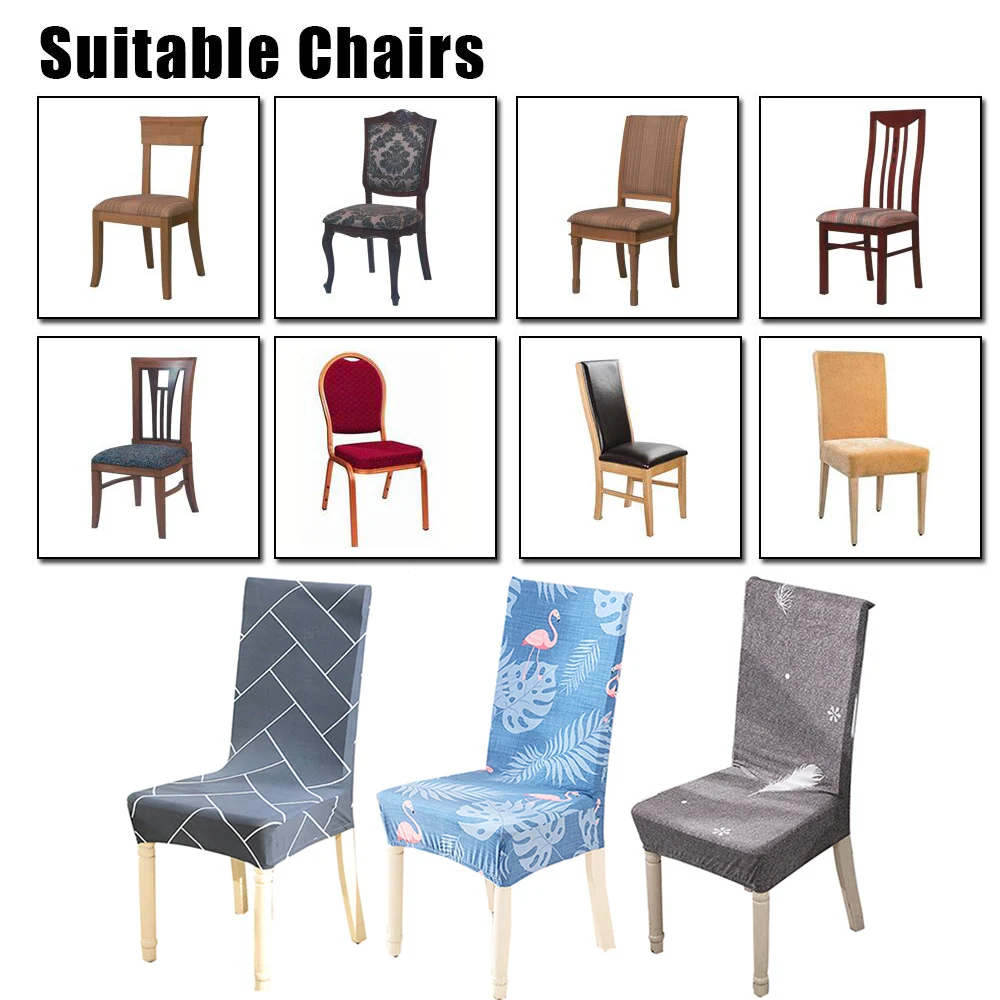 Чехол для стула Эластичный чехол обеденного сиденья банкета свадьбы ресторана