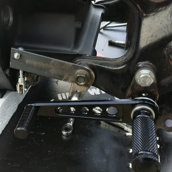 Прищепка для ног мотоцикла прищепки Yamaha SR400/500 DUCATI 250 BEVEL Cafe Racer | Автомобили и