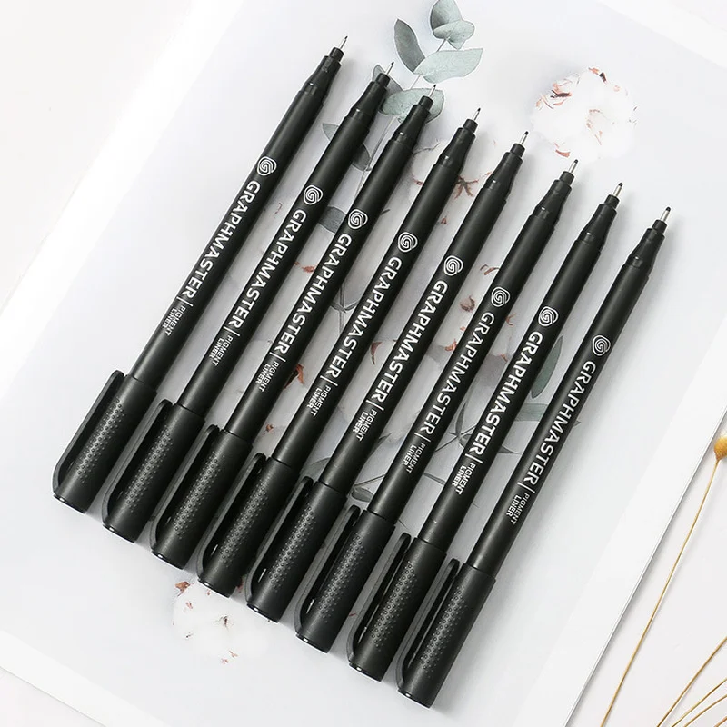 

Paint needle, ball point pen, quick drying, waterproof art pen, school drawing, sketch, diary, writing, stationery, 3 / 5 / 9