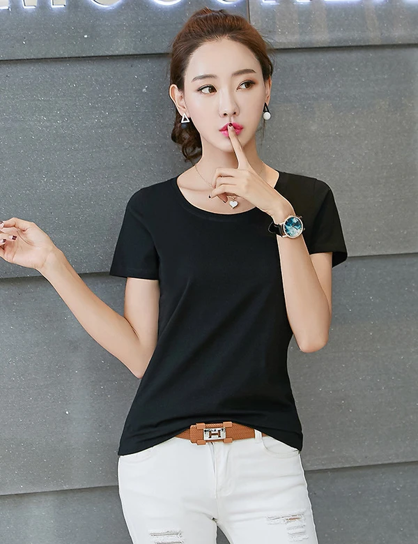 

Tops T Shirt Women Short Sleeve Tshirt fuchsia Red