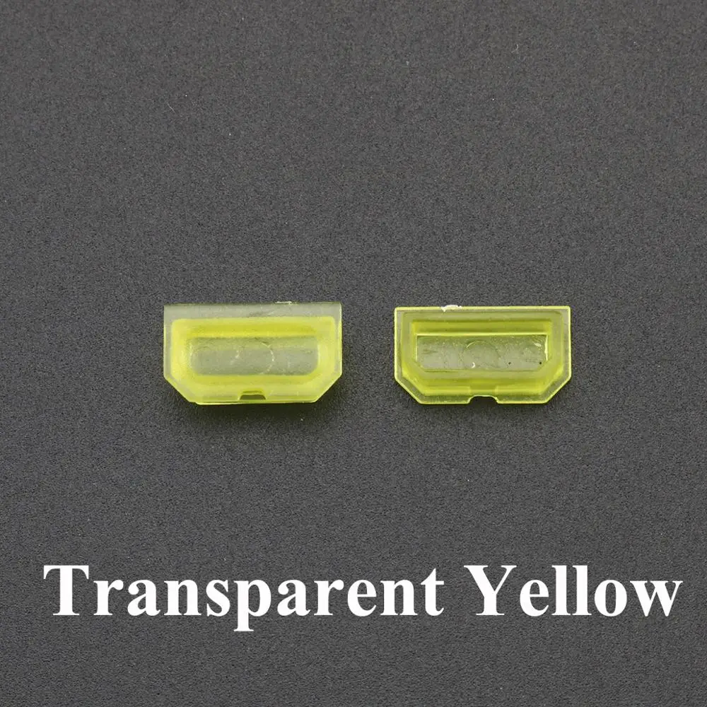 YuXi 13Color Yellow green Red Grey Black Dust Cover For Game Boy for GB Game console Shell Dust Plug Plastic Button For DMG 001 images - 6