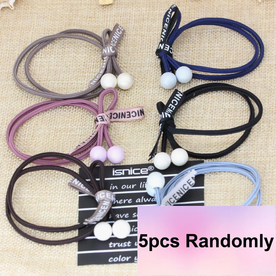 5pcs Randomly Isnice, модная, женская, для девушек, синтетические волосы, плетеная, плетеная, эластичная повязка на голову, повязка на голову, плетеная лента, аксессуары для волос, богемный стиль - Цвет: 5pcs Randomly