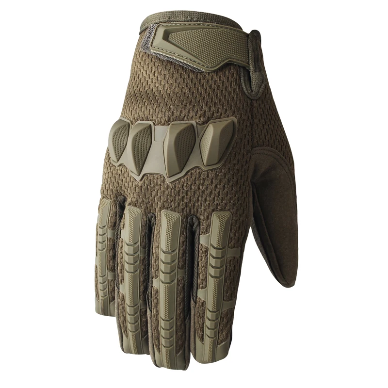 Боевые перчатки с твердыми костяшками для сенсорных экранов тактические