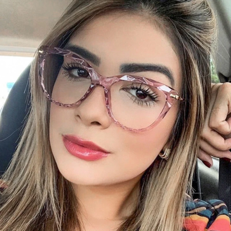 

Oversized Square Clear Glasses Frames for Women Classic Fashion Transparent Decorative Men Eyeglasses Brand Designer Eyewear