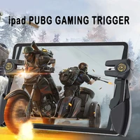 ipad pubg gaming trigger mobile phone game controller six finger gamepad button grip l1r1 shooter handle for tablet accessories