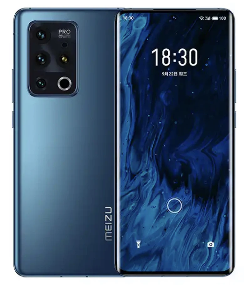 Оригинальный Официальный Новый смартфон Meizu 18s Pro Телефон Snapdragon 888 Plus
