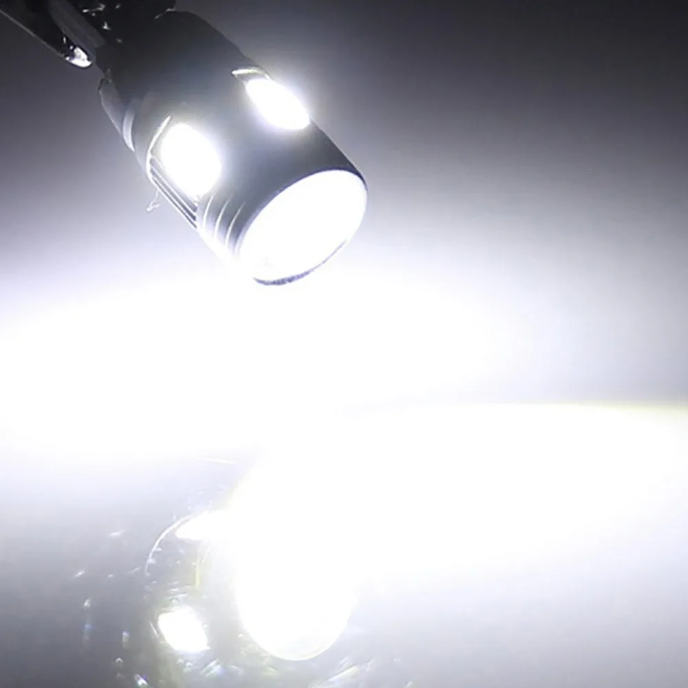 Автомобильный светильник лампа 1 шт. T10 5630 6smd W5w автомобиля 12v светодиодные задние стоп-сигнал заднего светильник лампа автомобиля светодиодный светильник с CAN-BUS, Wedge Bulb лампа