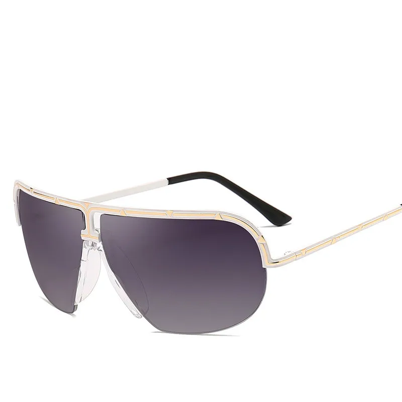 

LPAILON Large Frame Sunglasses Vintage Steampunk Women Ditaeds Sun Glasses Aviation Grandmaster Fishing Classic Sun Glasses