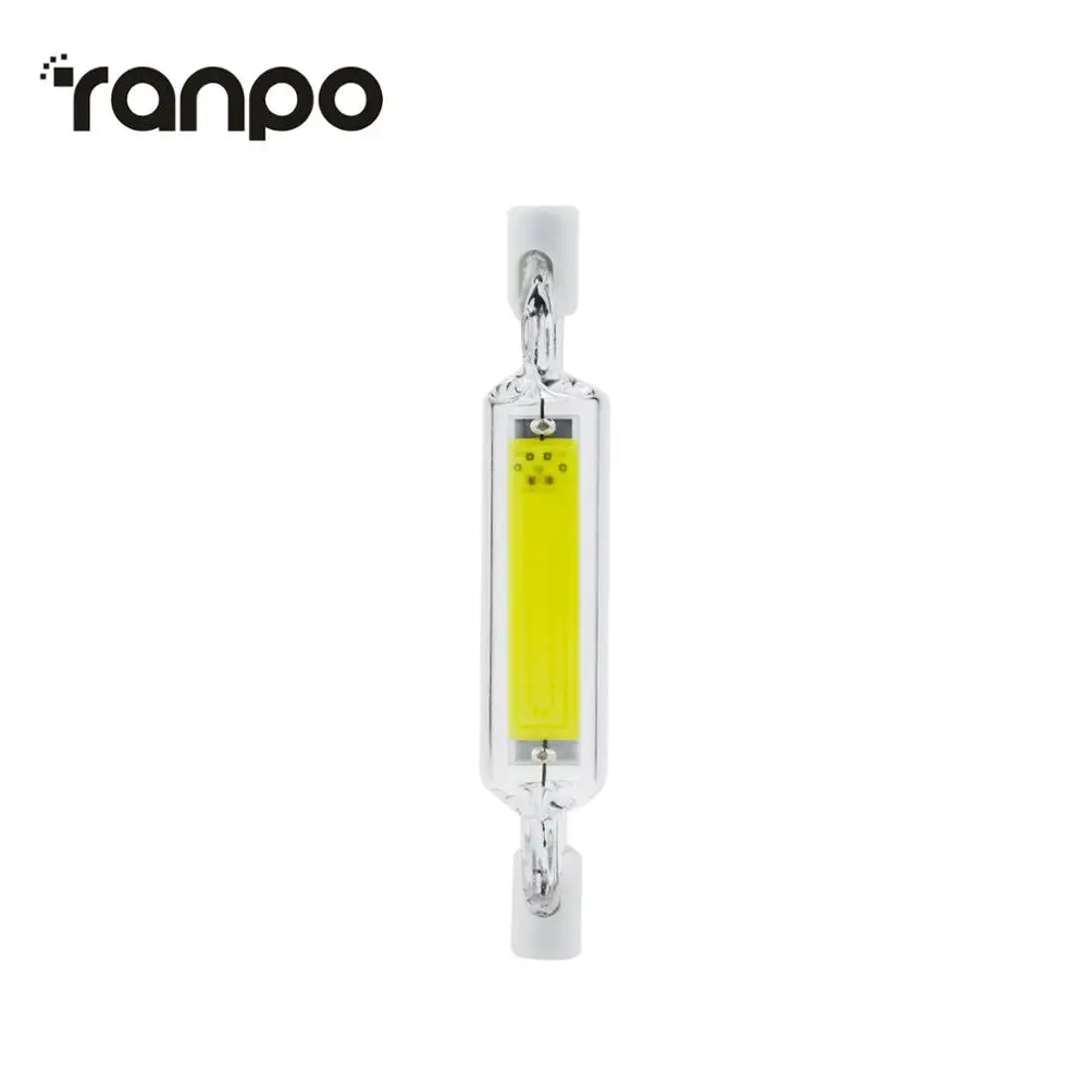 Dimmable R7s 5W 10W 20W 110V 220V LED COB Light Bulbs Floodlight Worklight J Type Double Ended White Lamp Glass Tube Univers | Лампы и