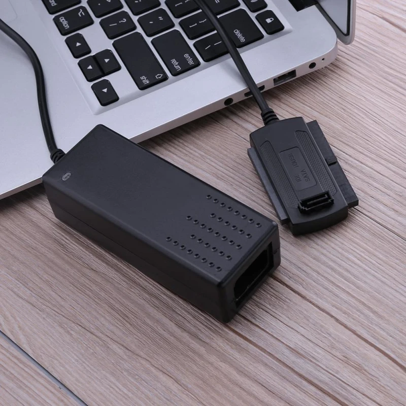 

SATA/PATA/IDE to USB 2.0 Adapter Converter Cable for Hard Drive Disk 2.5" 3.5 Hard Drive FE for Hard Drive Disk AC to IDE power