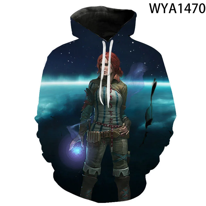 

2020 New Streetwear Game Witcher Men Women Children Pullover Long Sleeve 3D Printed Sweatshirts Hoodies Boy Girl Kids Jacket