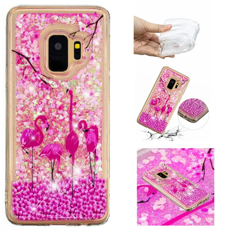 Чехол для телефона Samsung Galaxy S9 9S G960 с динамическим жидким зыбучим песком SM G960F G960N