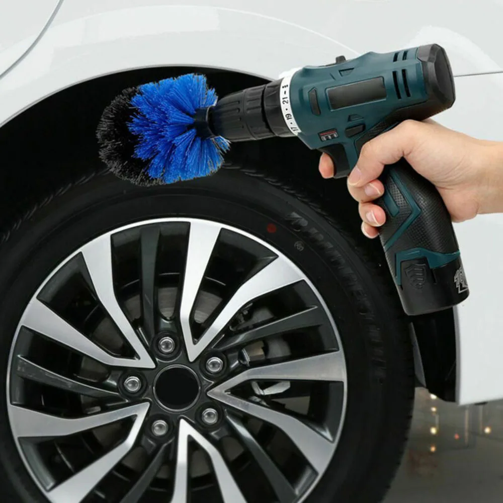 

Nylon Car Auto Brush Detailing Cleaning Tools For cordless drill Paint
