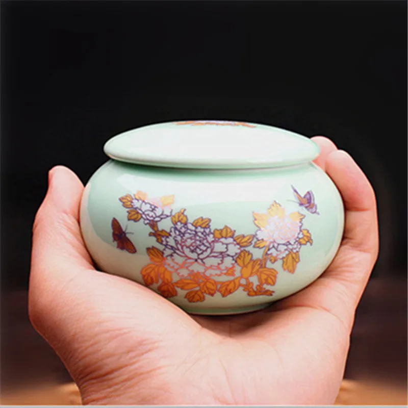 Портативная чайная коробка разноцветные банки для чая твердая бутылка банка