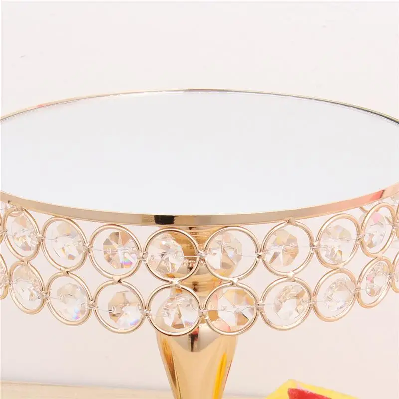 8/10 дюймов нежные металлическая для подставки пирожных с украшением в виде