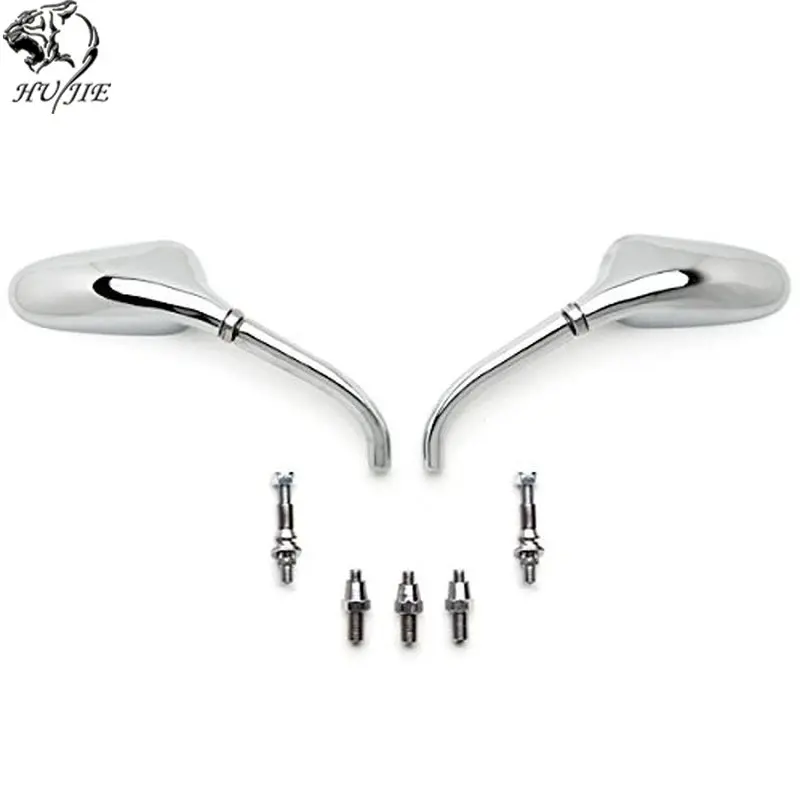

Motorcycle Side Rearview Mirrors Chrome Golf Club Style For HondaFor Kawasaki For Yamaha For Suzuki For Ducati Bikes