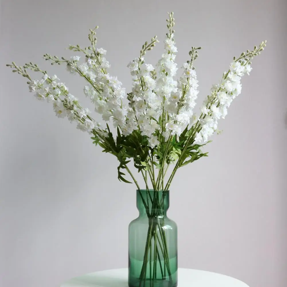 

New Style Artificial Flower Vivid Anti-fade Faux Silk Cloth Artificial Flower Furnishing for Office Desktop Garden Balcony Decor
