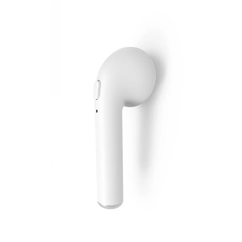 single ear white Новые беспроводные наушники с зарядной коробкой, мини bluetooth-гарнитура, наушники, стерео гарнитура, гарнитура с микрофоном для всех смартфонов - Цвет: single ear white