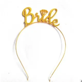 

60pcs/lot DIY Golden/Sliver/Rose Alloy BRIDE HeadBands Simple Crown Hair Bands Styling Tools Accessories HA674