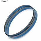 Полотно ленточной пилы по металлу FOXBC Bi 1425x13x0,65 мм 10 14 24 TPI M42, Биметаллическая Ленточная Пила Лезвия для деревообработки для резки металла, 1 шт.