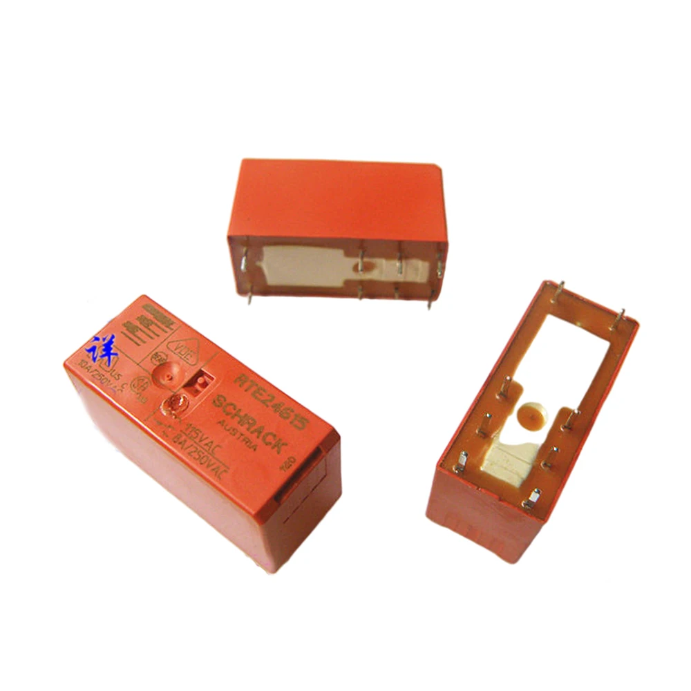 

1 шт./лот 100% новое оригинальное реле RTE24615 8A 8PIN 115VAC