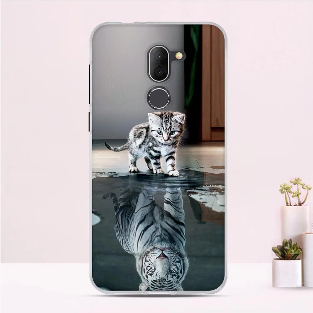 Чехол для Alcatel 3X силиконовый чехол 5 7 &quot мягкий из ТПУ 5058Y защитный телефона 5058i |