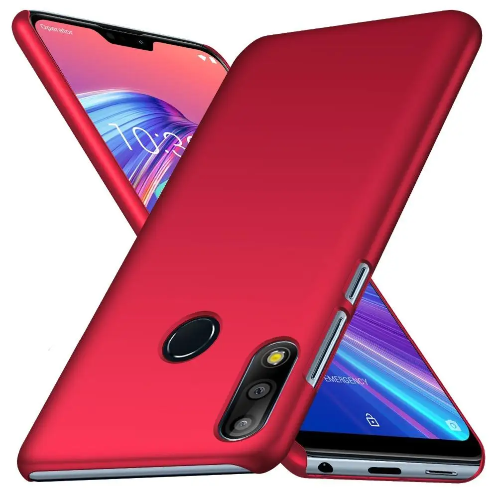 Матовый чехол для Asus Zenfone Max Pro M2 ZB631KL ZB633KL ZB634KL, жесткий однотонный чехол из поликарбоната для Asus M1 ZB601KL ZB555KL ZS630KL