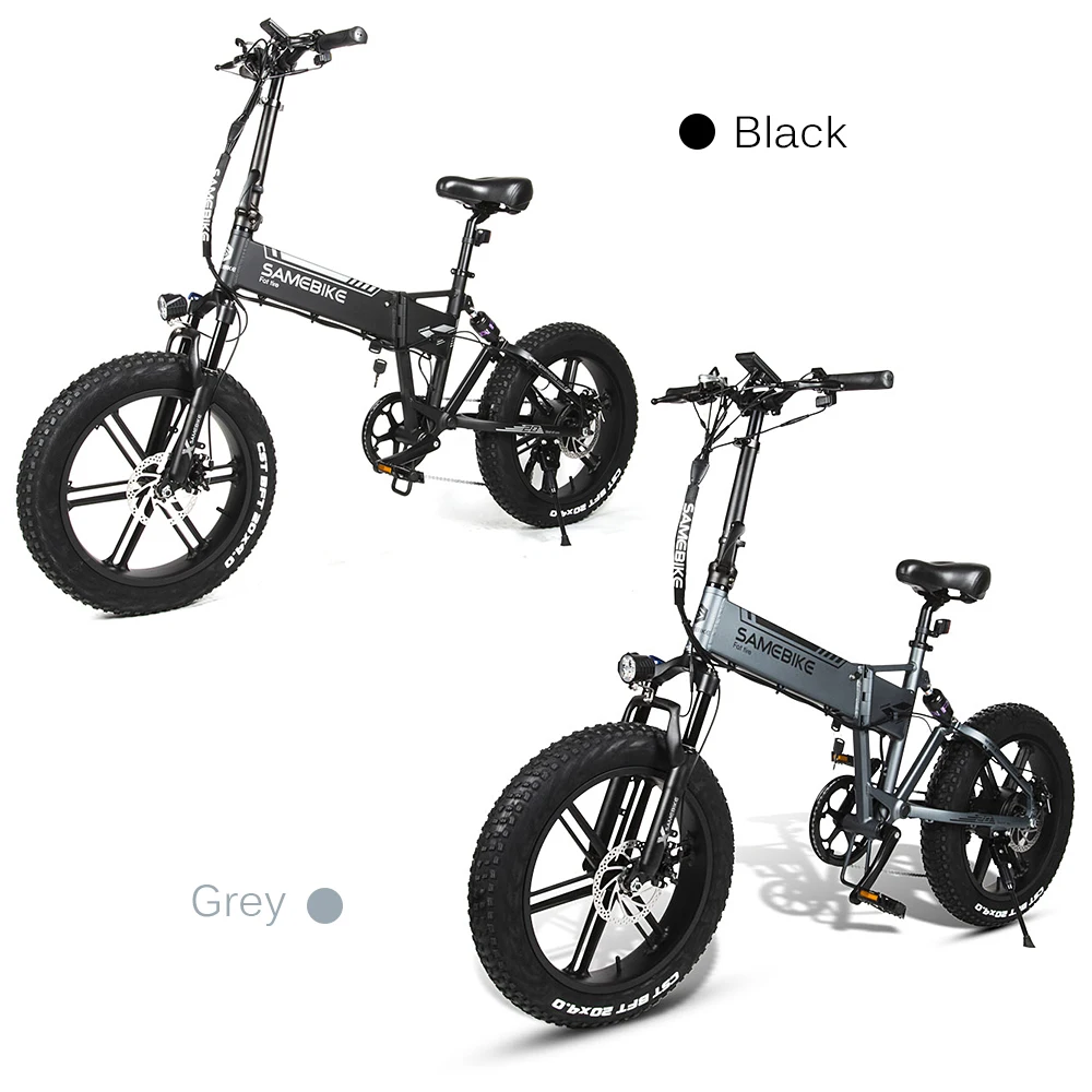 20-дюймовый складной электрический велосипед с электроприводом 48 в 500 Вт