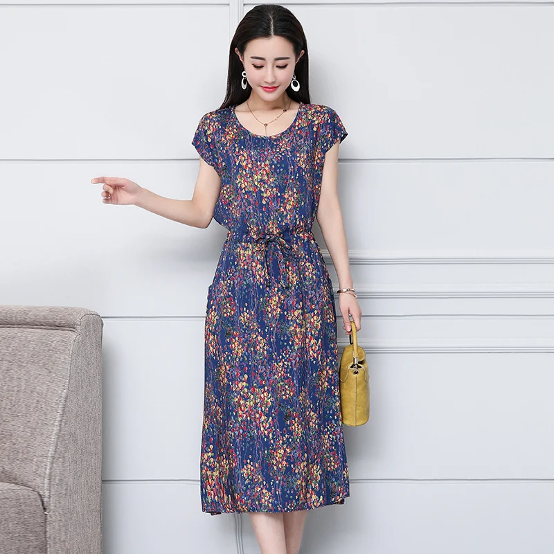 Женское пляжное платье с цветочным принтом Новое поступление женское коротким