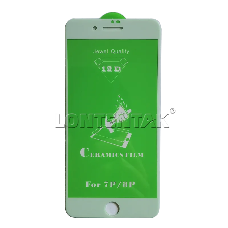 Закаленное защитное стекло высокой четкости 12D для iphone 8 8plus 7 7plus X Xs Max 10 шт./партия