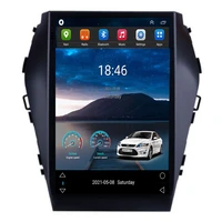 10 4 tesla style android 11 0 for hyundai santa fe ix45 car dvd multimedia player auto gps navigation stereo 4g 2013