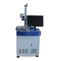 20w cheap cylinder laser marking machine fiber laser engravingmarking machine with rotary aixs