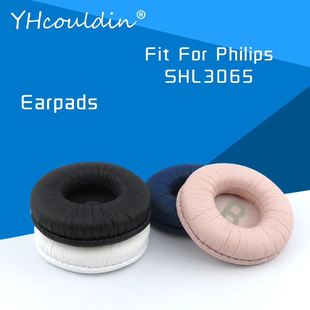 

Earpads For Philips SHL3065 Headphone Accessaries Replacement Ear Cushions Wrinkled Leather Material