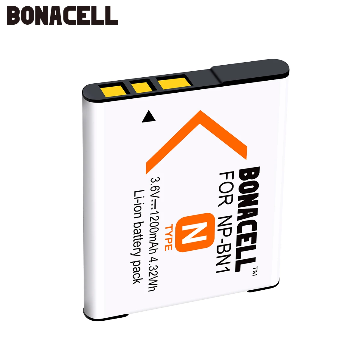 1 Pack Battery Bonacell 1200 мА/ч, NP-BN1 NP BN1 NPBN1 Камера Батарея для sony TX9 WX100 TX5 WX5C W620 W630 W670 TX100 L50 - Цвет: 1 Pack Battery