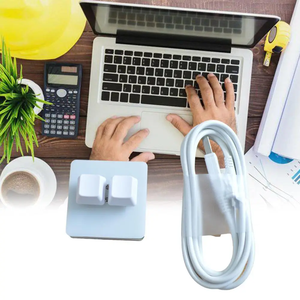 Настраиваемая мини клавиатура 2 клавиши копировать и вставлять аудио