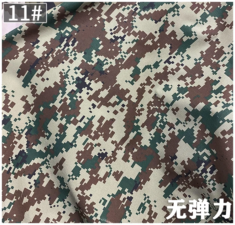 Хлопковая камуфляжная ткань с саржевым переплетением одежда для военной