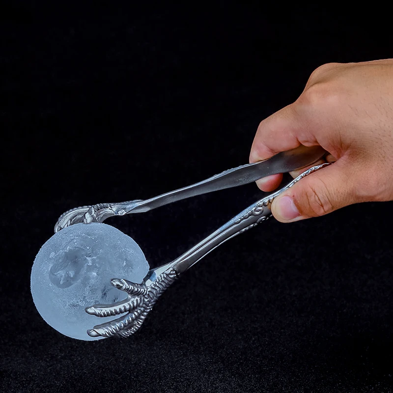 Щипцы для льда в виде когтей из нержавеющей стали щипцы общая длина 20 см|Ведра и